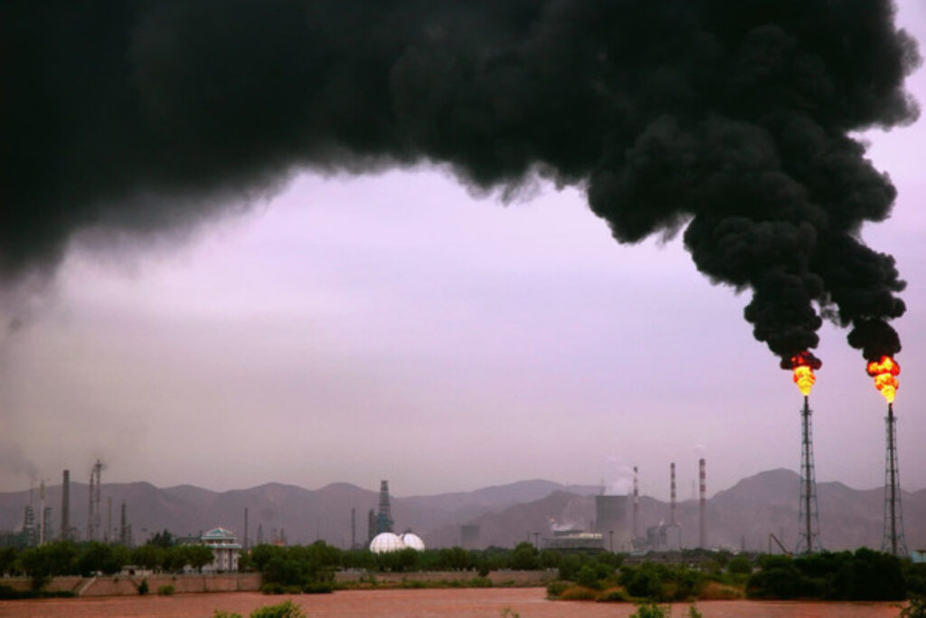 Pollution par les combustibles fossiles