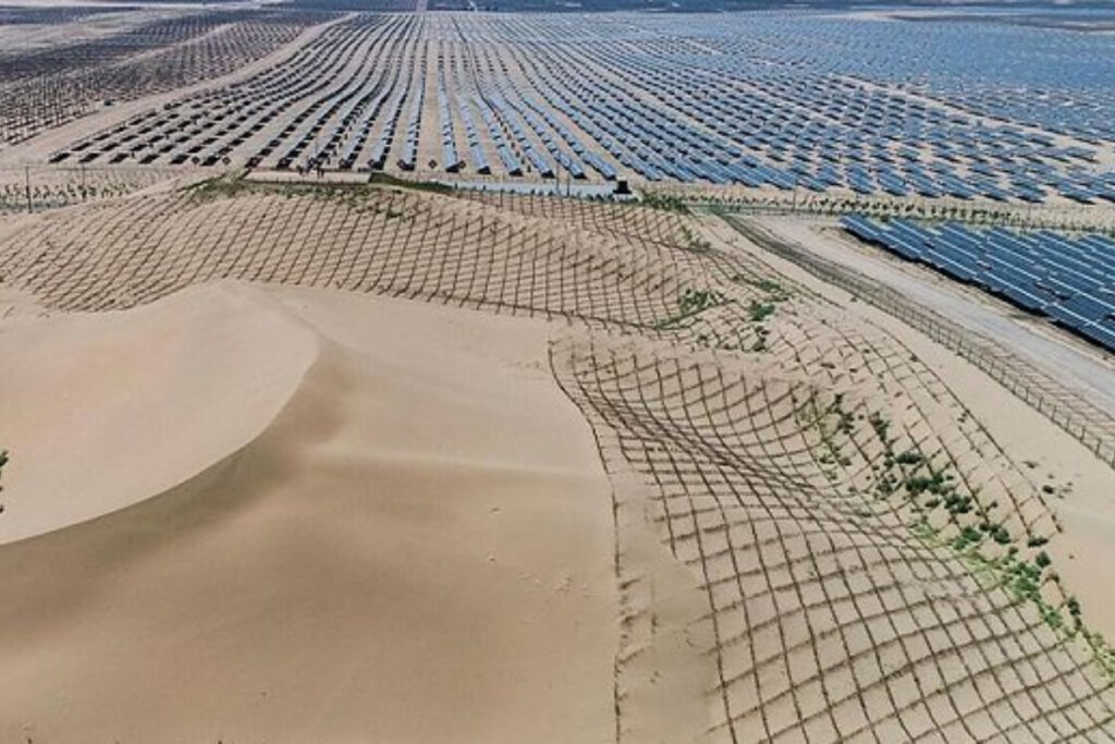 Photovoltaïque dans le désert