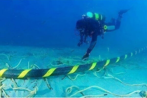 Inspection des câbles sous-marins