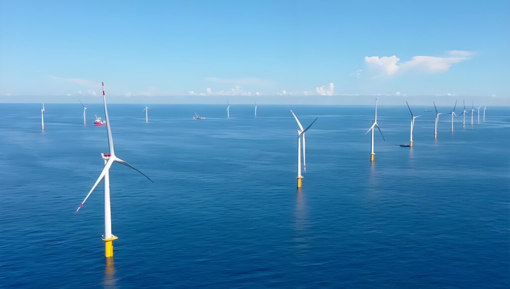 L'énergie éolienne en mer