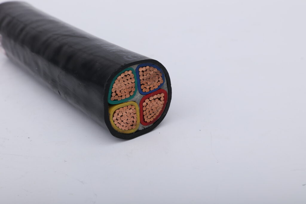 PVC low voltage copper cable